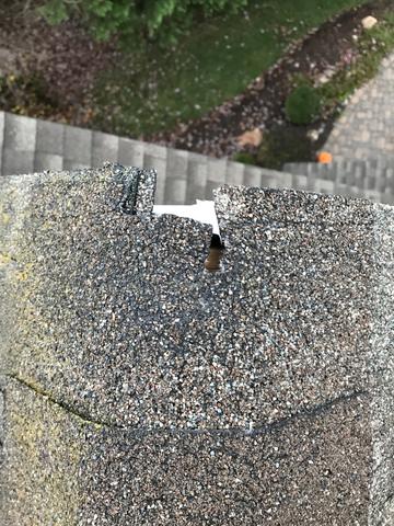 Damaged/Broken Shingles.