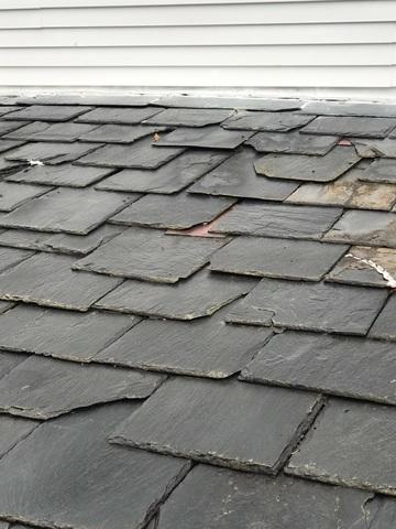 Broken/Damaged Slate