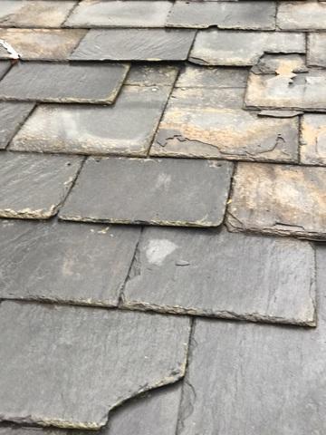 Broken/Damaged Slate