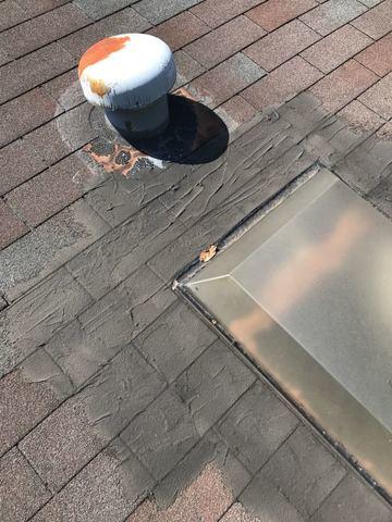 Roof damage- Bad Repair patch