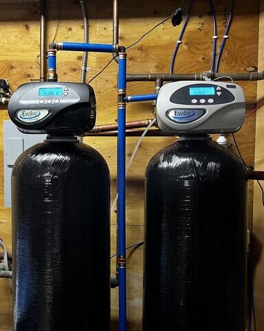 New Iron Filter & Water Softener