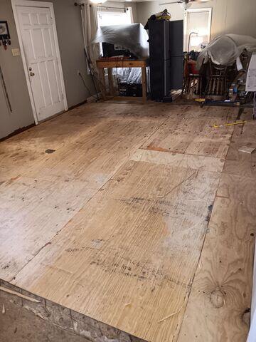 New Subfloors.