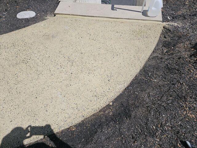 Stair Problem Area After Installing PolyLevel, SealantPro, and NexusPro