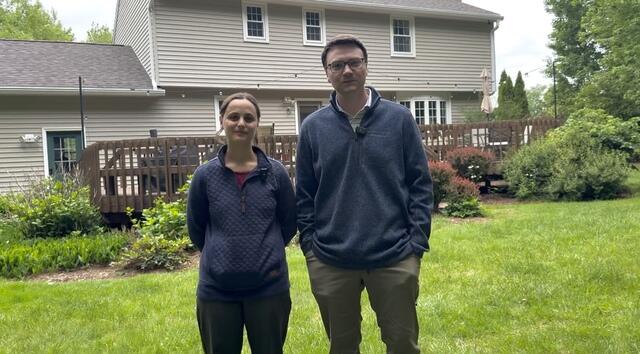 Brenden and Hope are all smiles, knowing they put a Klaus on their house! After dealing with roof issues, energy inefficiencies, and failing gutters, they can finally relax knowing their home is protected. The Klaus Roofing Way!