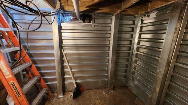 EverBrace Wall System: This system will stabilize this wall forever.