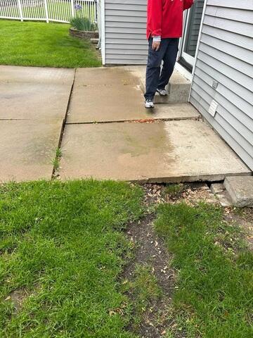 Sinking Concrete Slabs Lifted...
