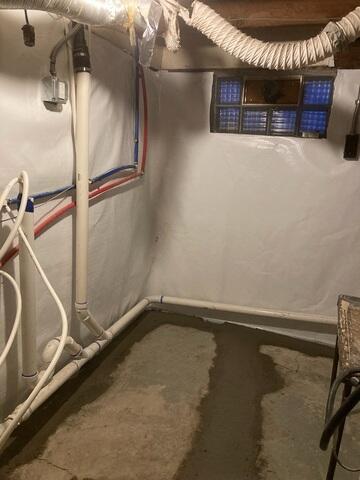 After: The homeowner was given peace of mind knowing their basement was properly repaired.