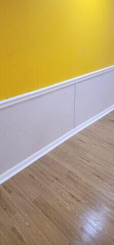 Next, the crew added our EverLast Finished Wall Panels to provide a durable, moisture-resistant wall solution that won't mold, rot, or need repainting, perfect for long-lasting basement protection and style.
