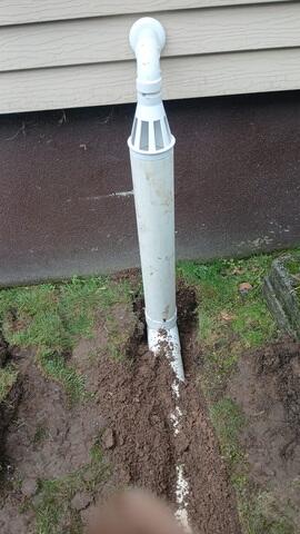Lastly, our IceGuard Discharge Line was installed to ensure water can safely exit the home even if the exterior discharge line freezes, preventing backups and maintaining year-round drainage performance.