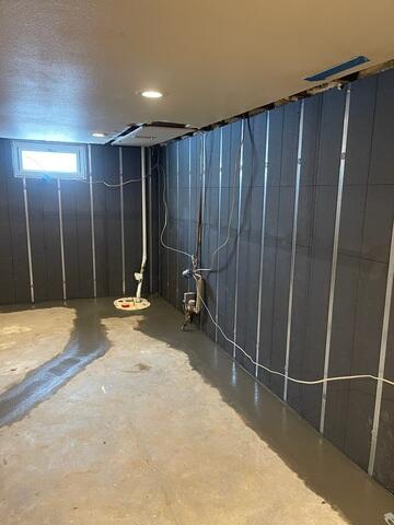 After: The homeowner was delighted to know their basement was properly repaired.