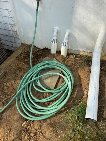The crew also added our IceGuard System to ensure water can safely discharge from the home, even if the exterior sump pump line freezes during the winter.
