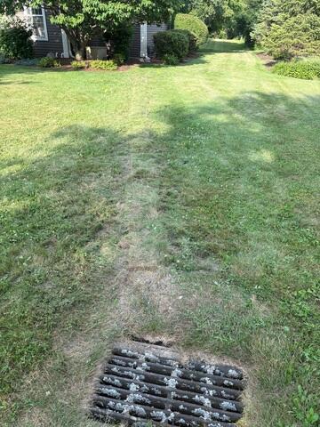 Completed discharge line