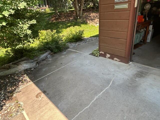 During: Our Foreman, Patrick, and his crew successfully installed the products throughout the concrete.