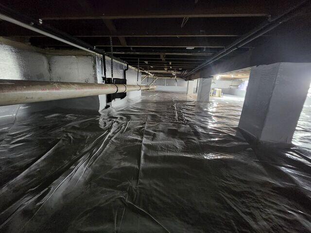 With CleanSpace, SilverGlo insulation, and the SaniDry Sedona dehumidifier installed, the crawl space is now clean, dry, and protected, dramatically improving the home's comfort and air quality.