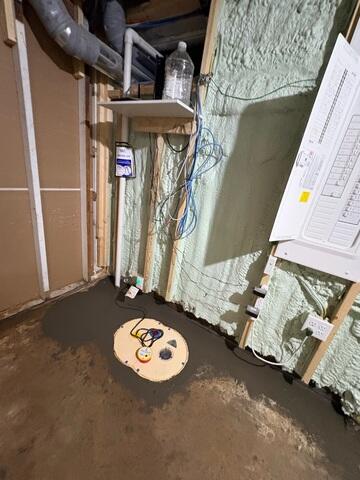 After: The homeowner was relieved to know their basement water issues were eliminated.