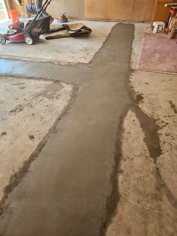 The anchors were installed, and the concrete was poured flawlessly-restoring the foundation seamlessly as if no work was ever done.