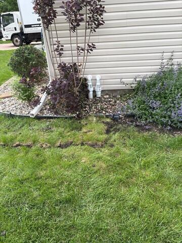 Two IceGuards are installed outside of the home