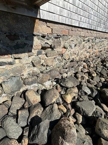 Cracking Foundation Wall - Before