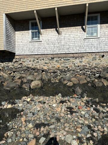 Cracking Foundation Wall - Before
