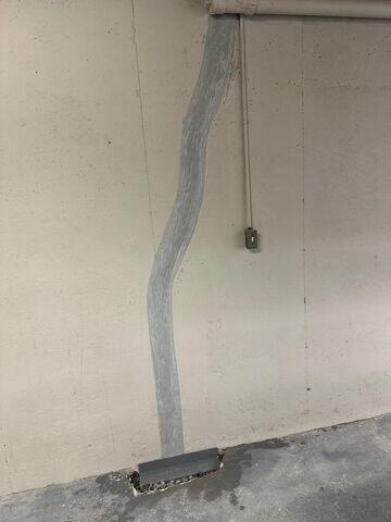 We installed our FlexiSpan Wall Crack Repair System to provide a durable, flexible seal that adapts to foundation movement while effectively stopping water intrusion and preventing future cracks.
