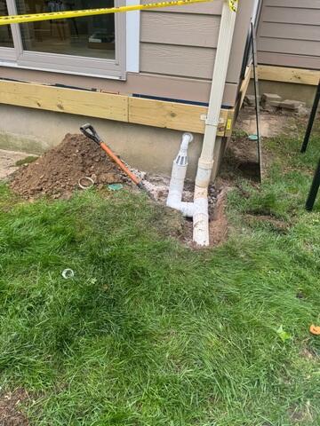 Our IceGuard System was added to keep discharge lines from freezing during cold weather, ensuring consistent water drainage year-round and preventing backup or damage.