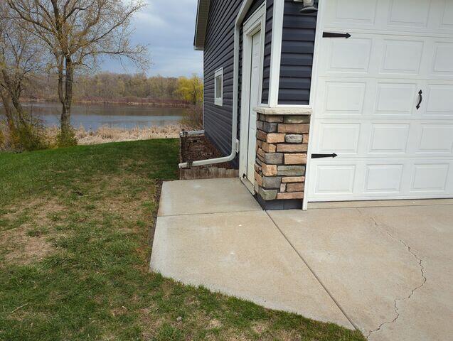 Our Foreman, Troy and his crew lifted the slabs using PolyLevel