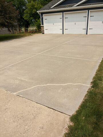 Ryan T., and his crew arrived to apply NexusPro along the driveway