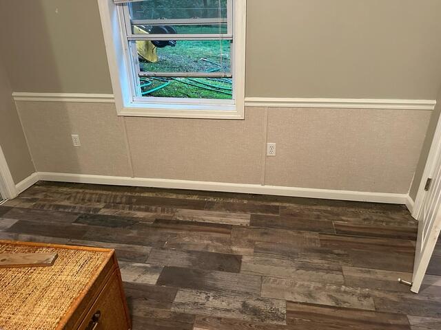 The crew also installed our EverLast Wall Panels to replace water-damaged drywall with a durable, mold-resistant finish that not only looks great but is built to last in the basement environment.