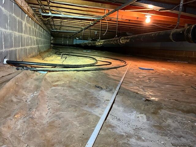 Crawl Space in need of repair