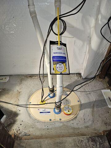 Next, TripleSafe was installed to provide triple the protection, ensuring continuous drainage during heavy rains, high water volumes, and power outages.
