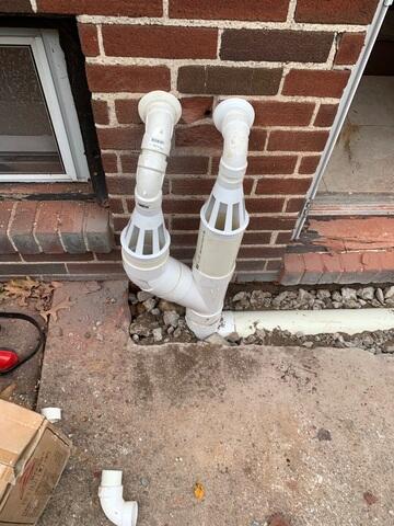 Our crew also added IceGuard to the discharge line to prevent water backups in case the line freezes, ensuring the sump system works year-round, even in freezing conditions.