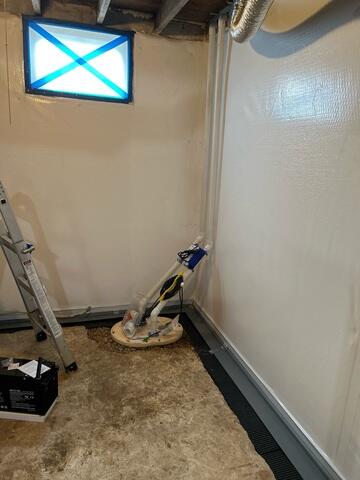 The crew installed CleanSpace and is in the process of installing TripleSafe and WaterGuard