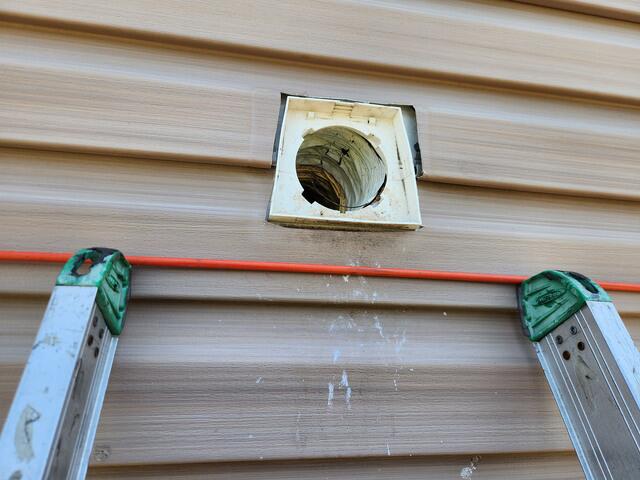 Exhaust Vents Clogged with...
