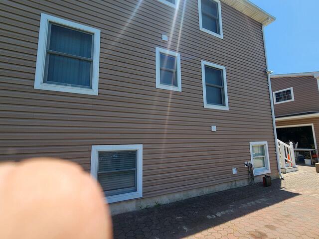 Lastly, we installed a DryerWallVent® over each one of the exhaust vents.