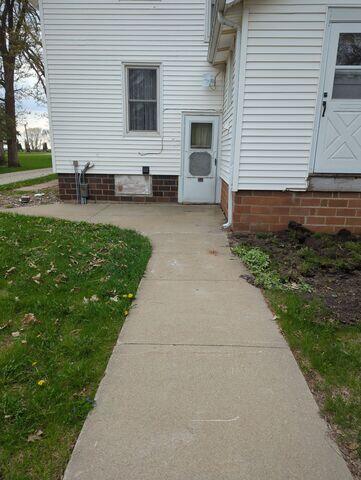After: Troy, one of our Foreman, and his crew lifted the sidewalk back to its original position.