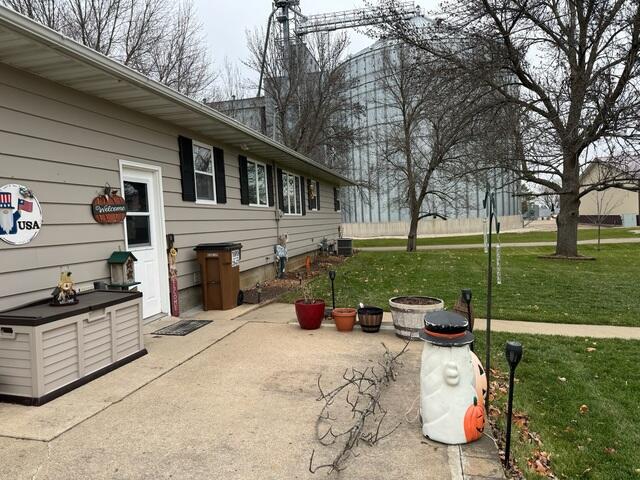 Before: Our Design Specialist, Ryan, recommended securing a Radon Mitigation System outside the home.
