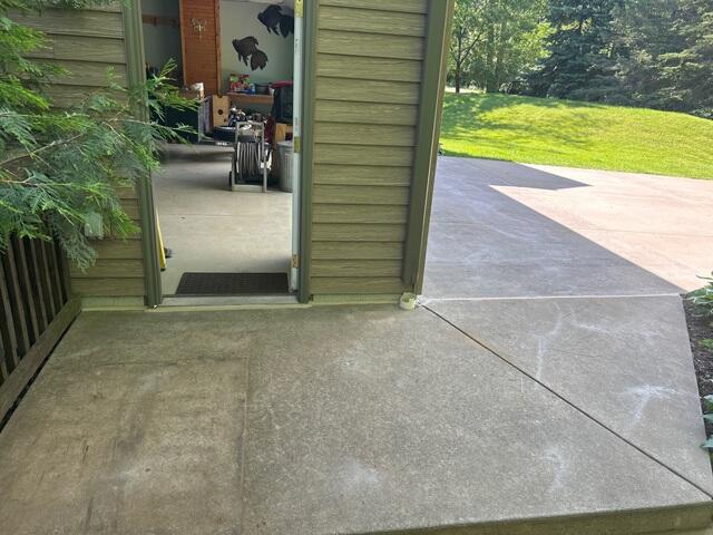 The crew lifted the concrete with PolyLevel and sealed the joints with NexusPro
