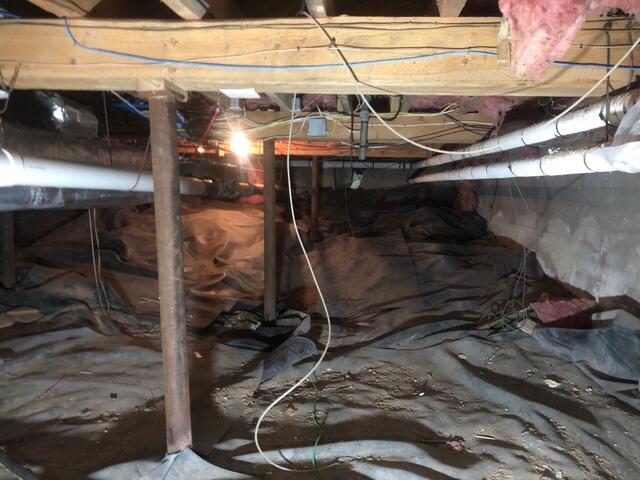 200 Year Old Home Has Sagging...