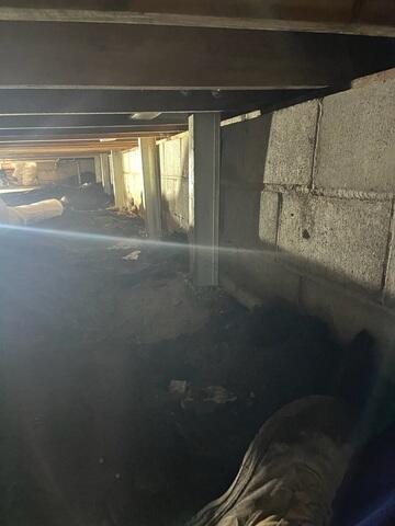 After: The homeowner was given peace of mind knowing their basement was properly secured.