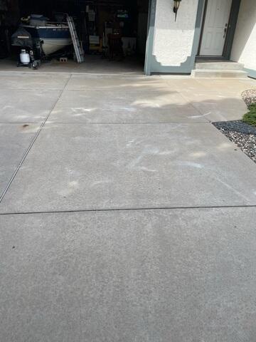 After: The crew lifted the concrete slabs using PolyLevel and sealed the joint with NexusPro