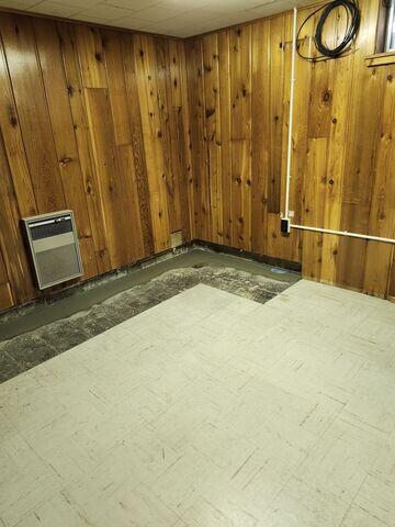 During: Our Foreman, Lane, and his crew successfully waterproofed the entire space.