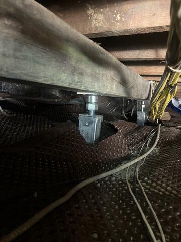 Drainage Matting installed around the Smart Jacks
