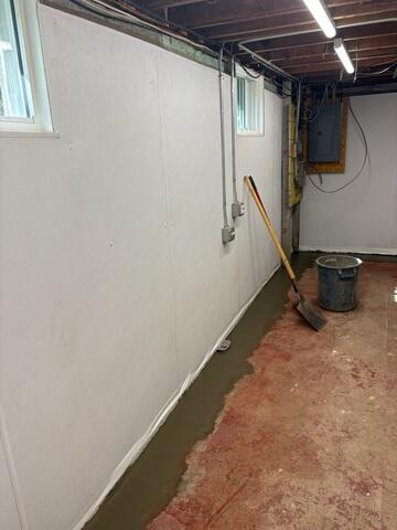 Basement Waterproofing Job in...