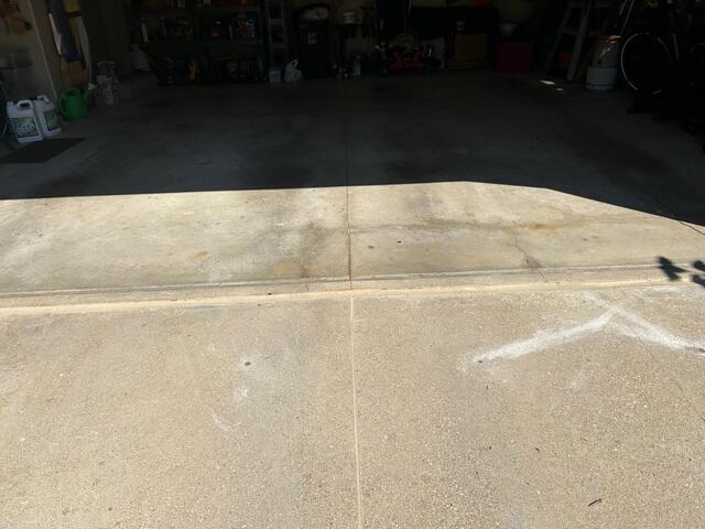 Our crew lifted and leveled the driveway and sealed the joint
