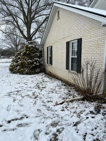 Most of the foundation was settling unevenly, so we had to wrap most of the home with 26 helical piers.