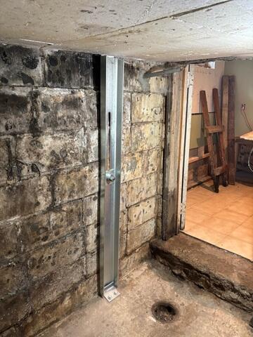 After: Our Foreman, Juan, and his crew successfully installed all the products throughout the foundation.