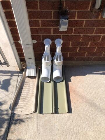 Ice Guard Installed on the exterior of the property