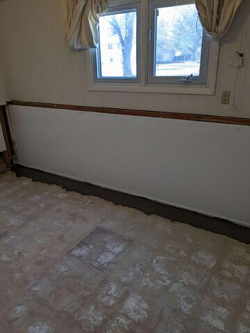 After our crew applied WaterGuard and CleanSpace to the area