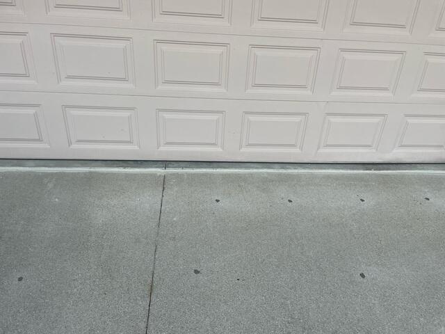 During: Charlie and his crew successfully installed all the products throughout the concrete.