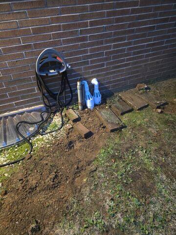 Our crew added the IceGuard Discharge Line to prevent water backups in freezing conditions, allowing water to escape safely even if the exterior drain line becomes blocked by ice.